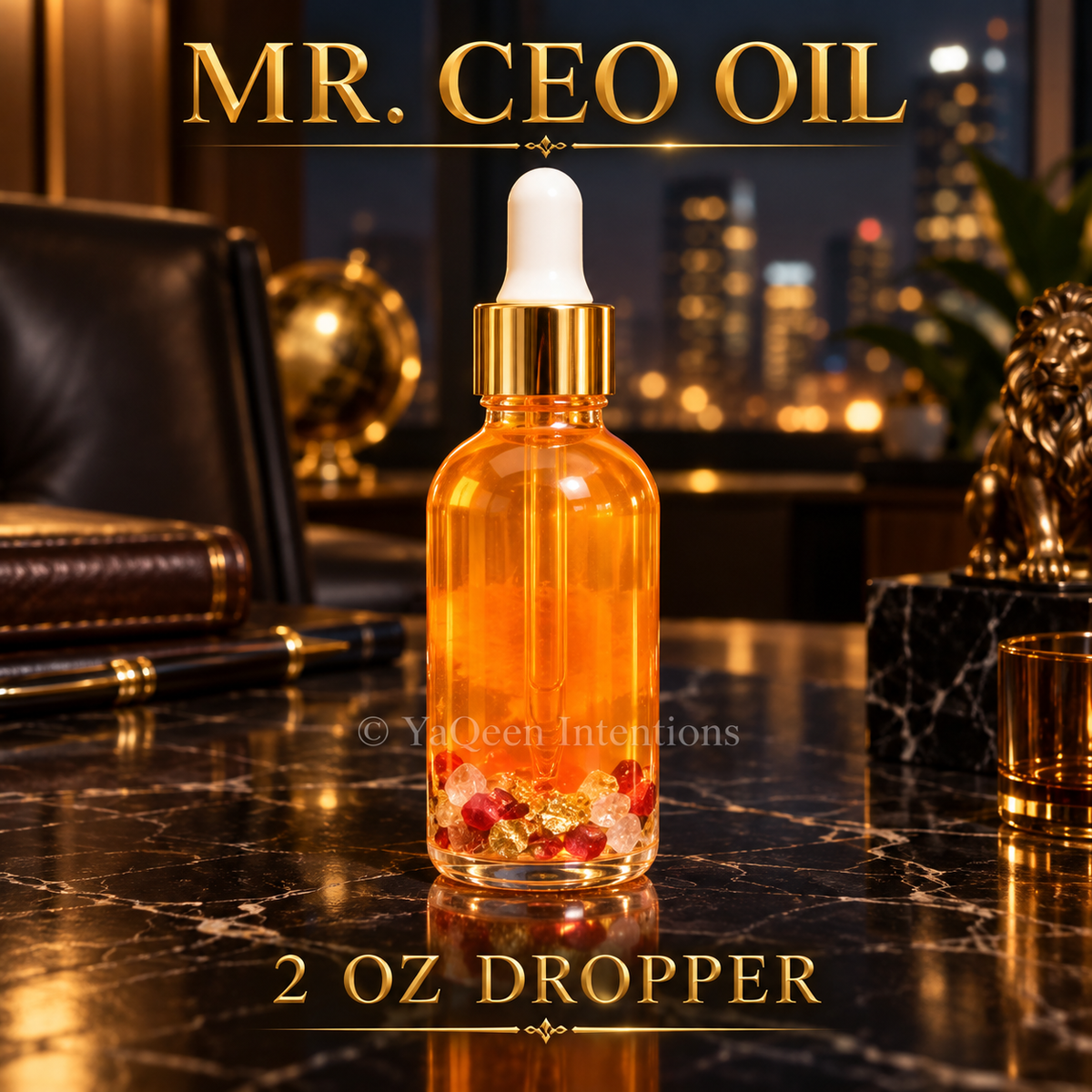 Mr. CEO / Boss Man Conjure Oil for Confidence and Self Love (For Men)