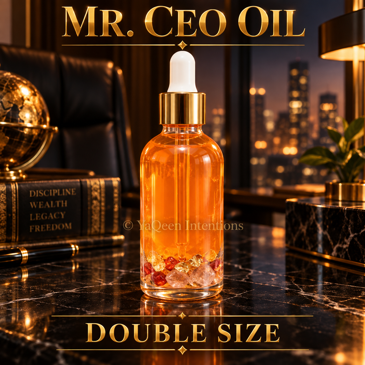 Mr. CEO / Boss Man Conjure Oil for Confidence and Self Love (For Men)