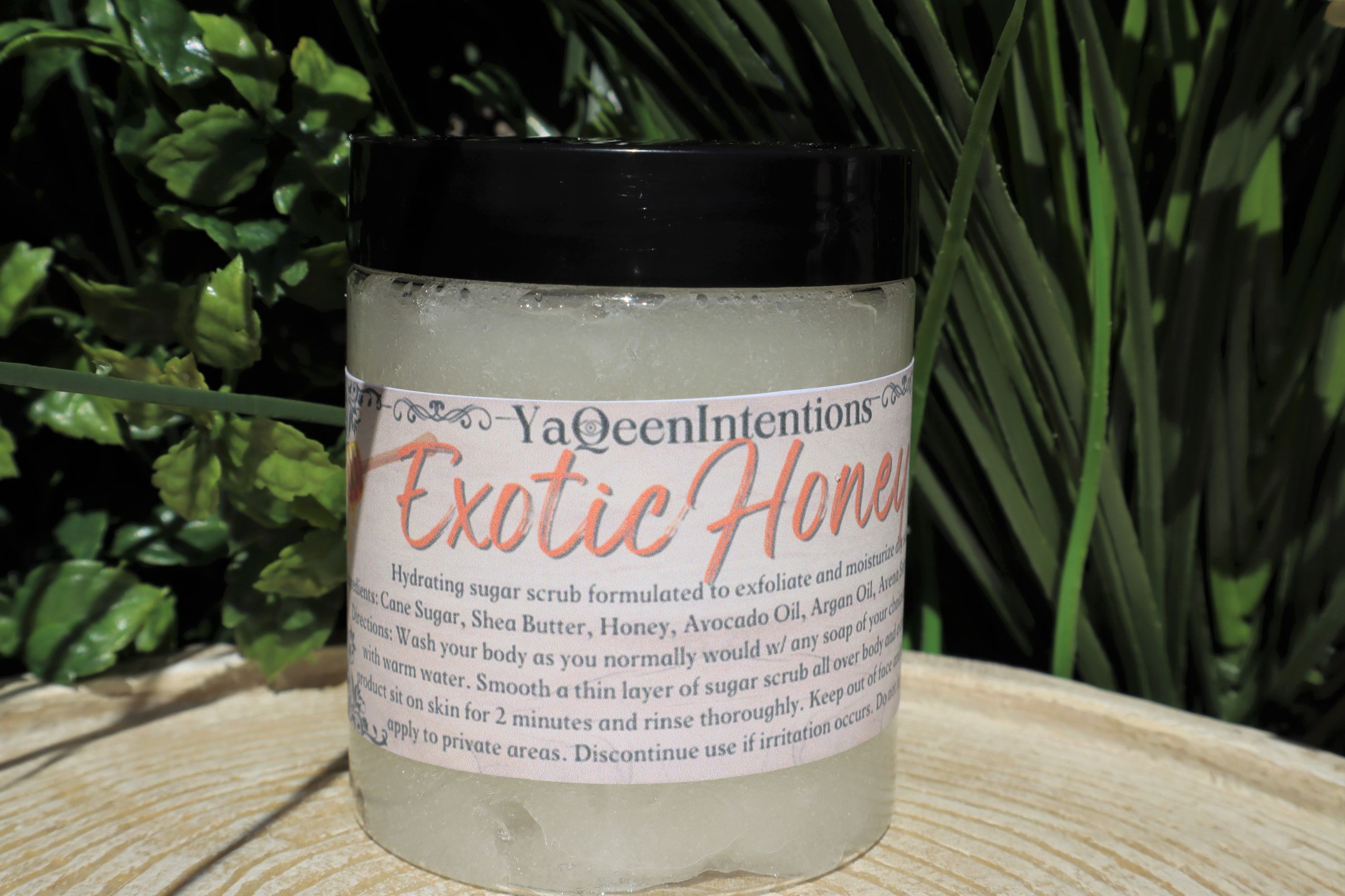 Exotic Honey Sugar Scrub for Relaxation and Soft Skin
