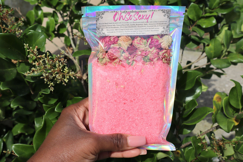 Oh So Sexy (Attraction) Bath Salt for Romance and Self Love