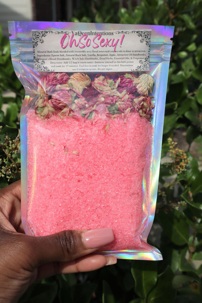 Oh So Sexy (Attraction) Bath Salt for Romance and Self Love