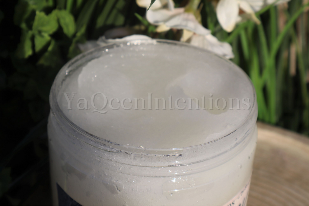 Milk & Honey Sugar Scrub for Dry Skin and Exfoliation