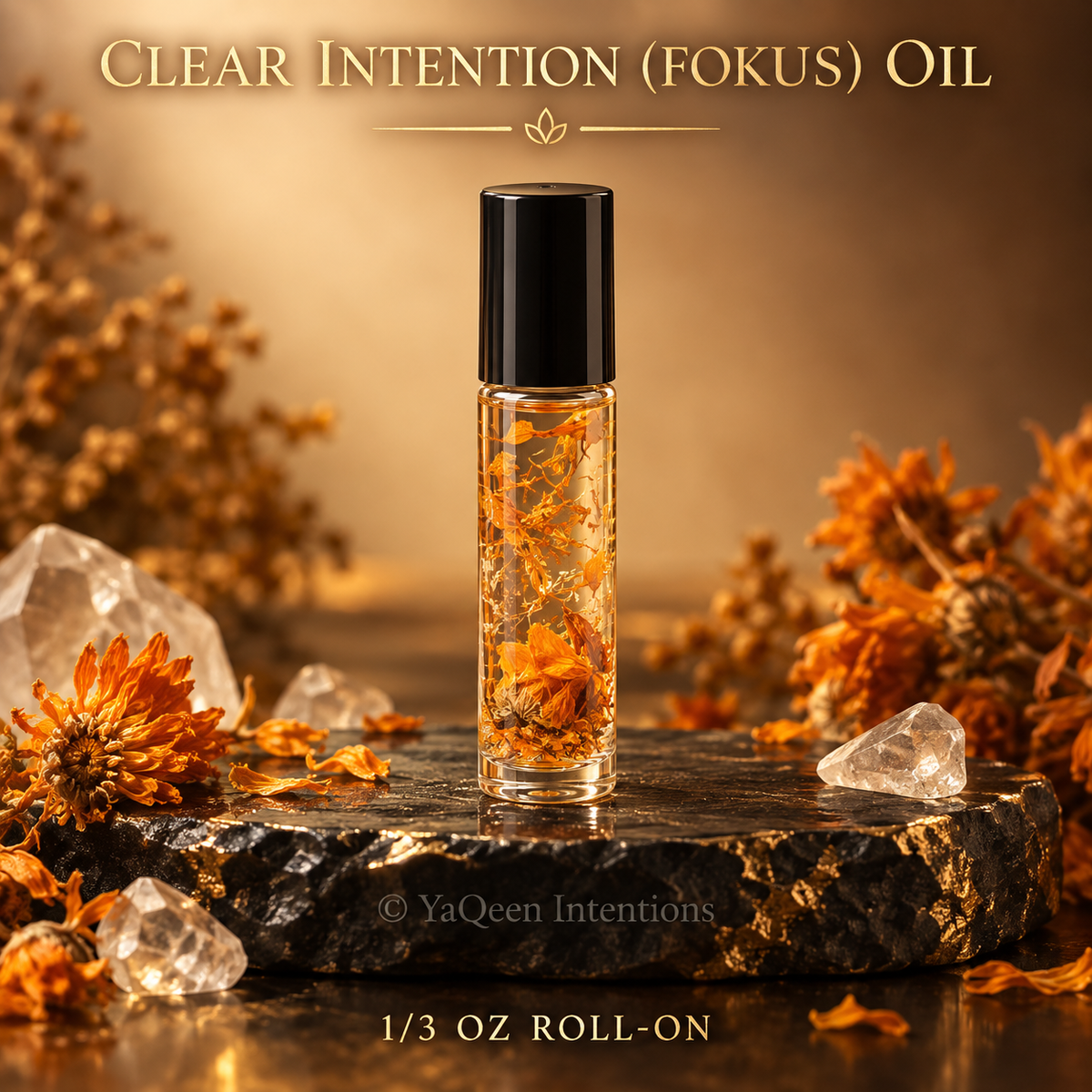 Clear Intention (Focus) Conjure Oil for Motivation and Super Intelligence