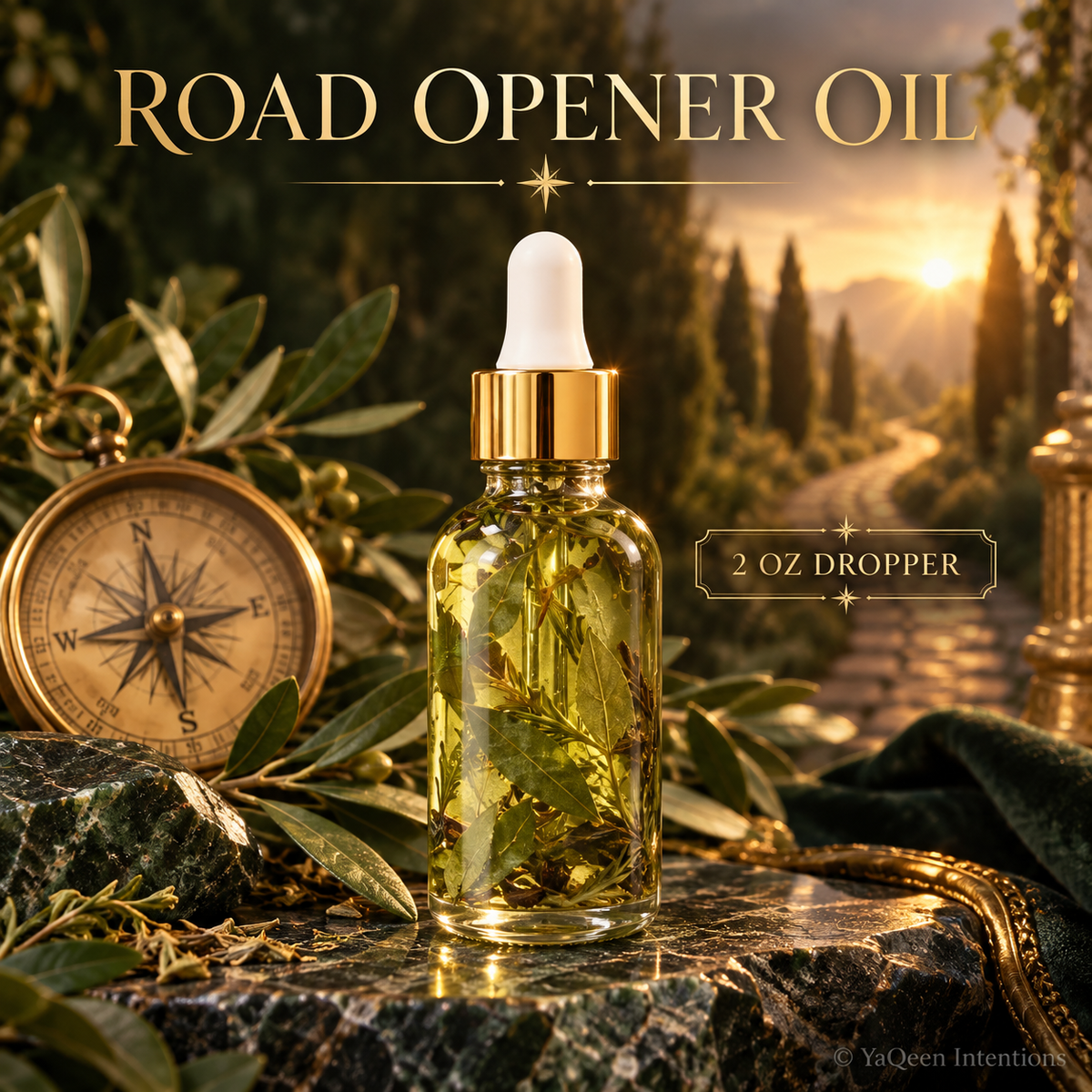 Road Opener Conjure Oil for Prosperity and New Opportunties