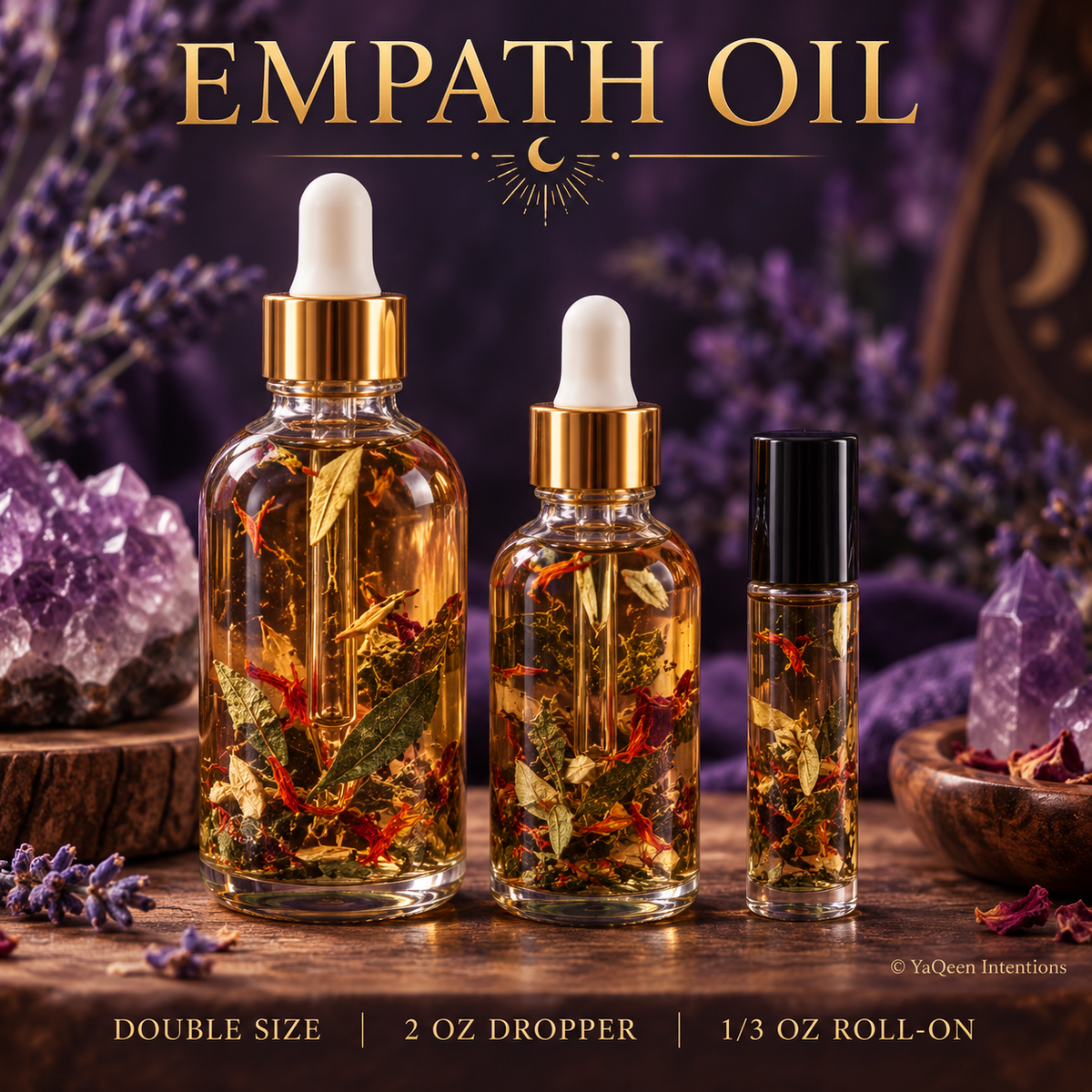 Empath Conjure Oil for Protection Shielding Aura