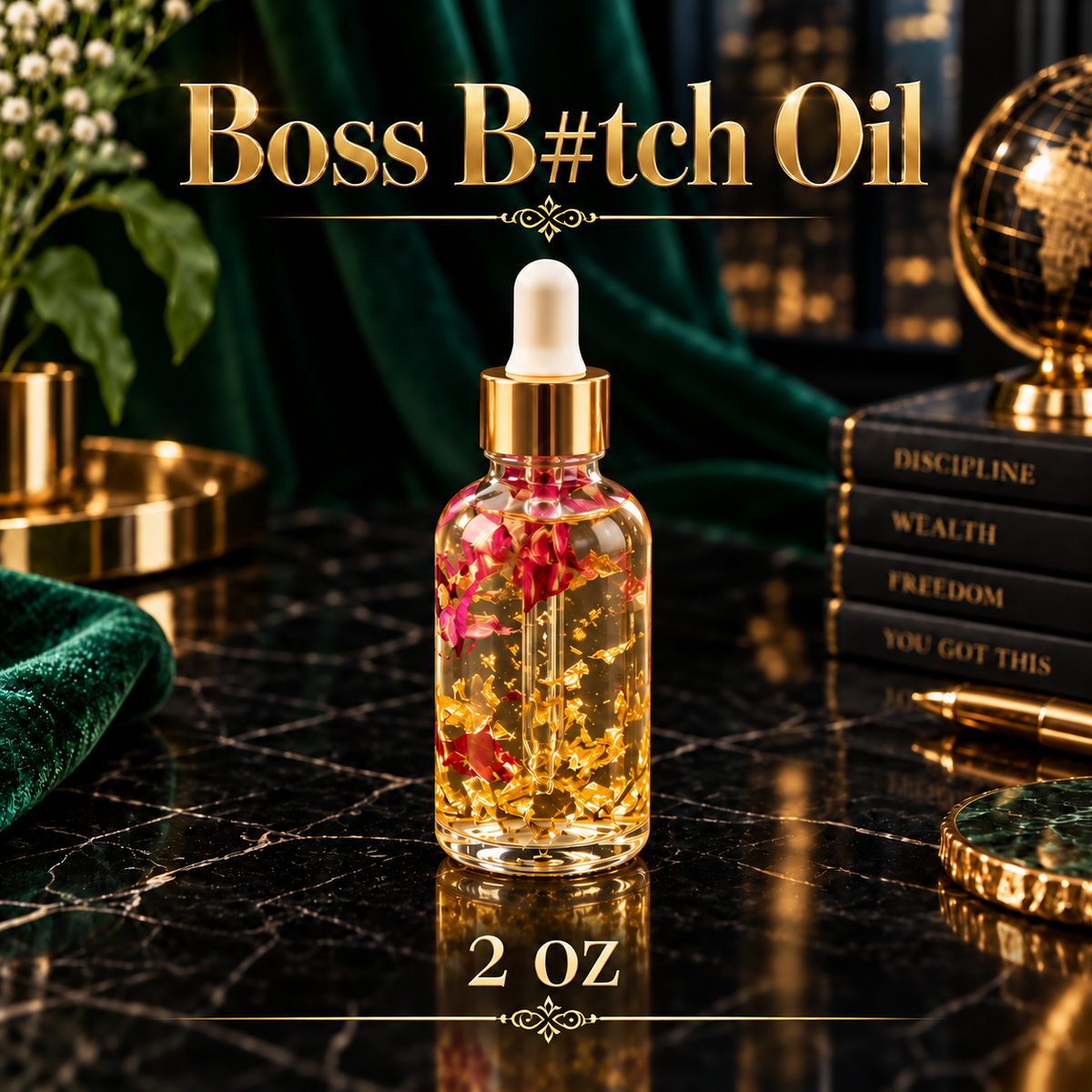 Boss Bitch Oil for Confidence and Motivation