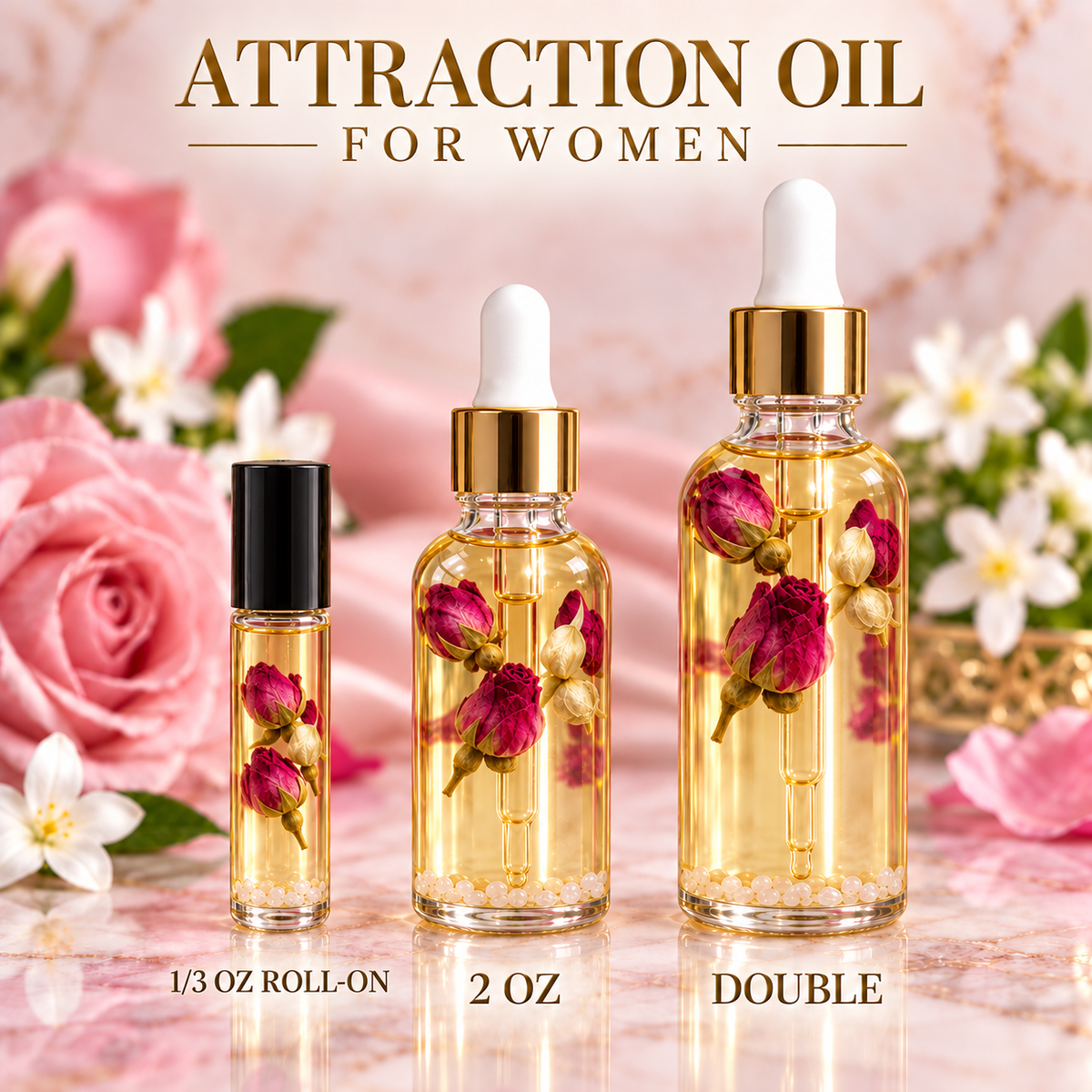 Attraction Oil for Drawing in Romance and Arousal Come to Me