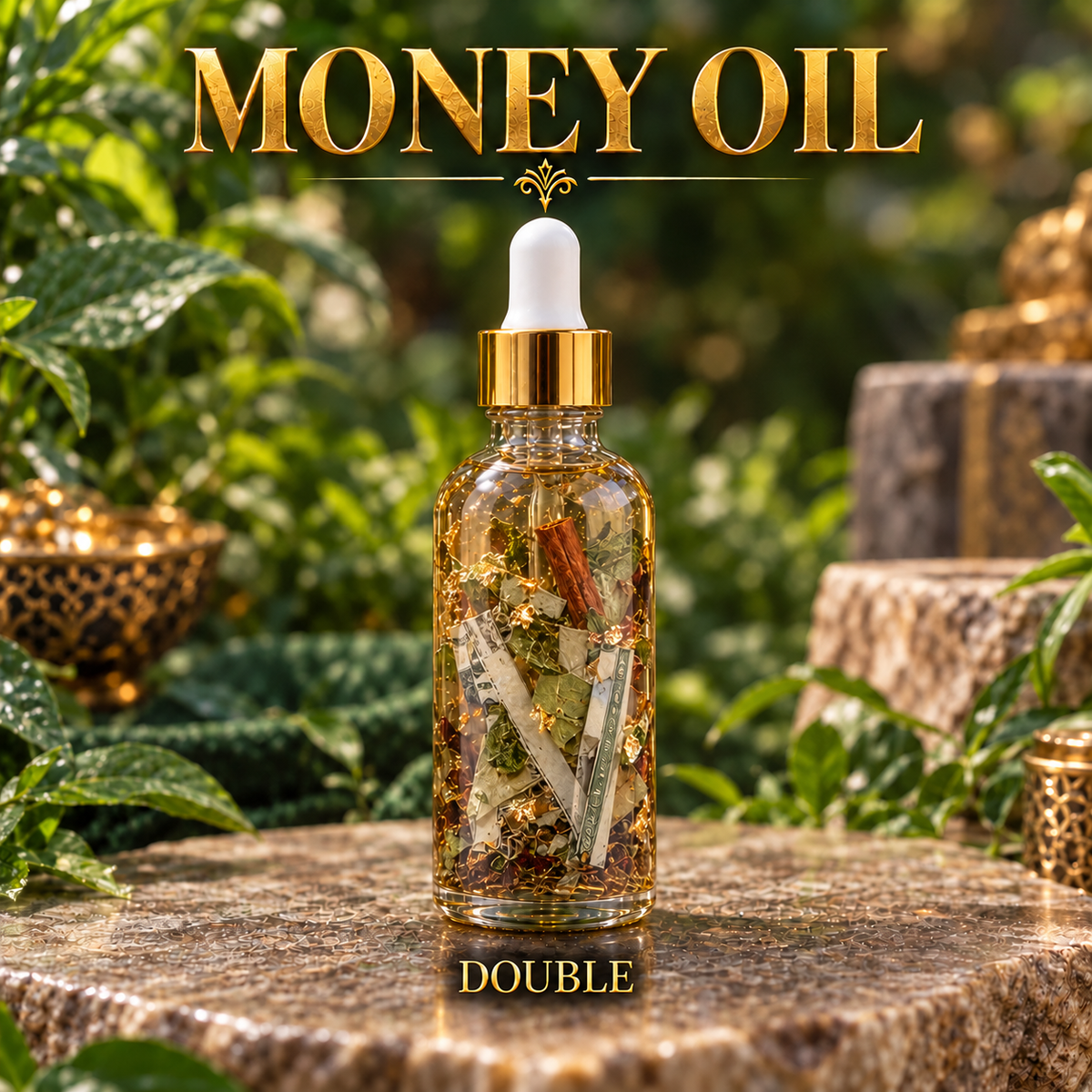 The Money Oil for Manifesting Financial Success Goals