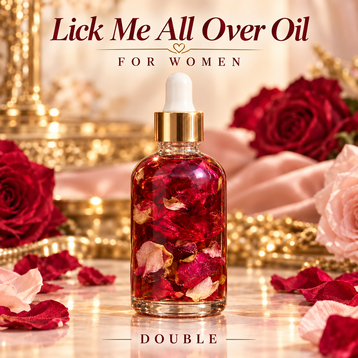 Lick Me All Over Conjure Oil for Passion and Deep Attraction