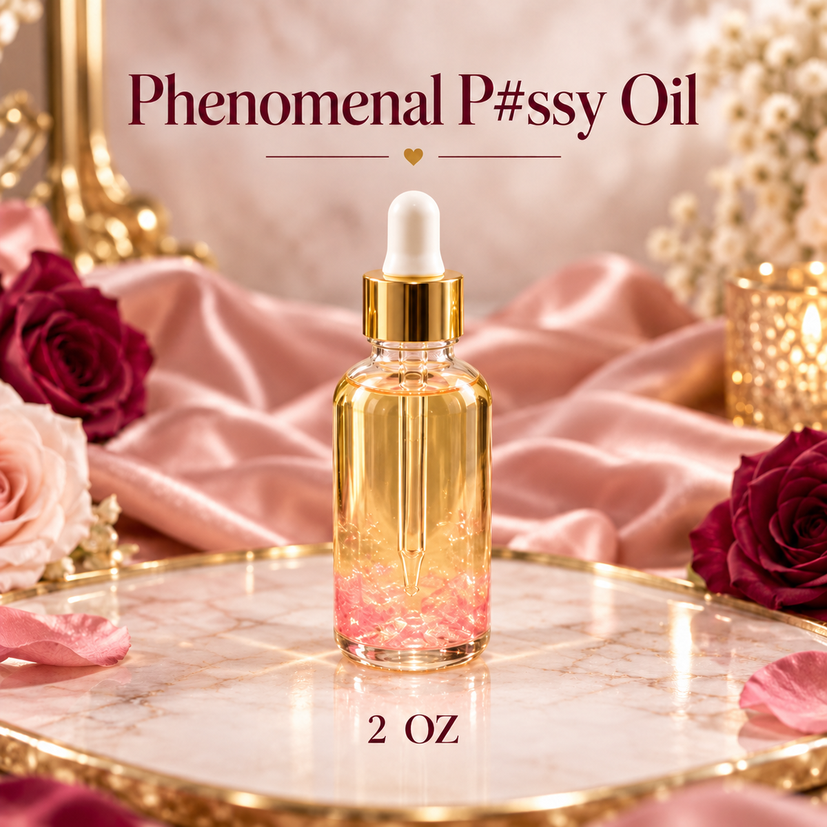 Phenomenal Pussy Conjure Oil for Powerful Attraction & Lust