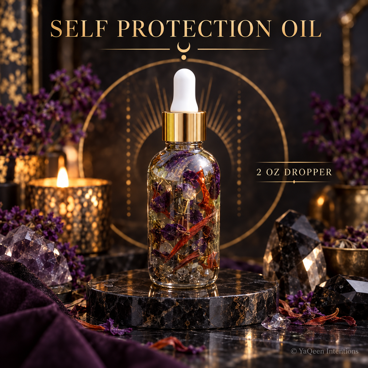 Self-Protection Conjure Oil for Shielding Spirit From Evil
