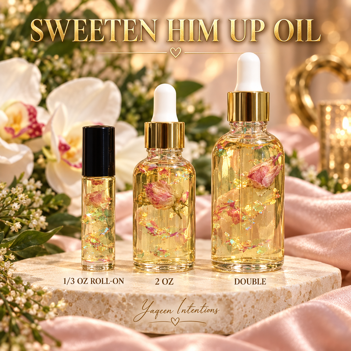 Sweeten Him Up Conjure Oil for Wooing Target Attraction & Control