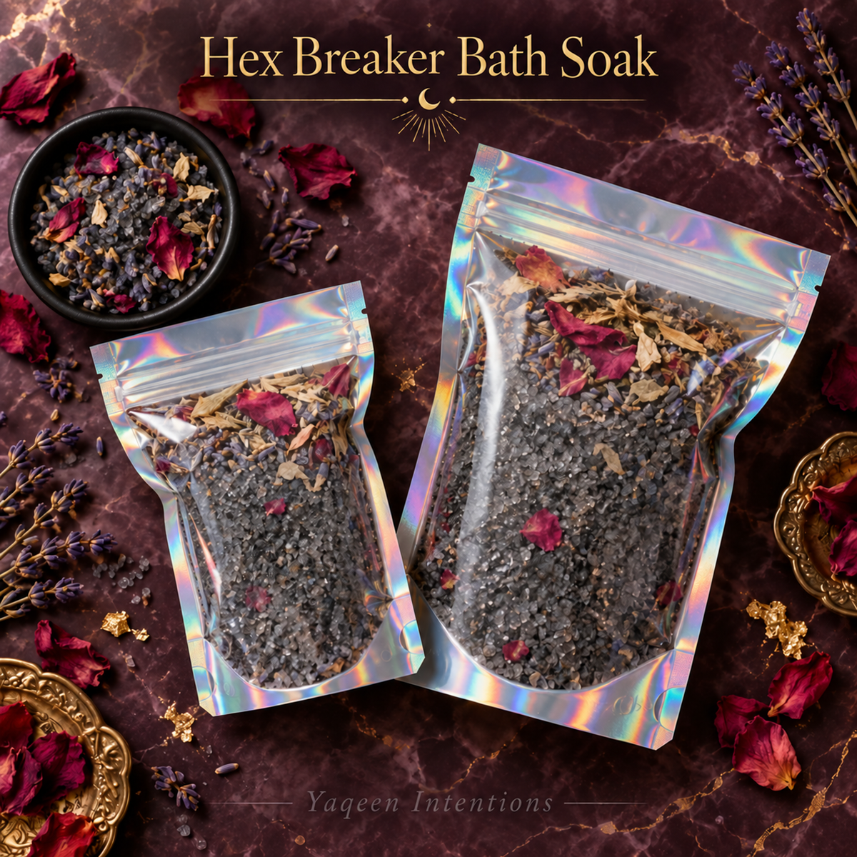 Hex Break Bath Salt for Breaking Curses Reverse Spells Protection