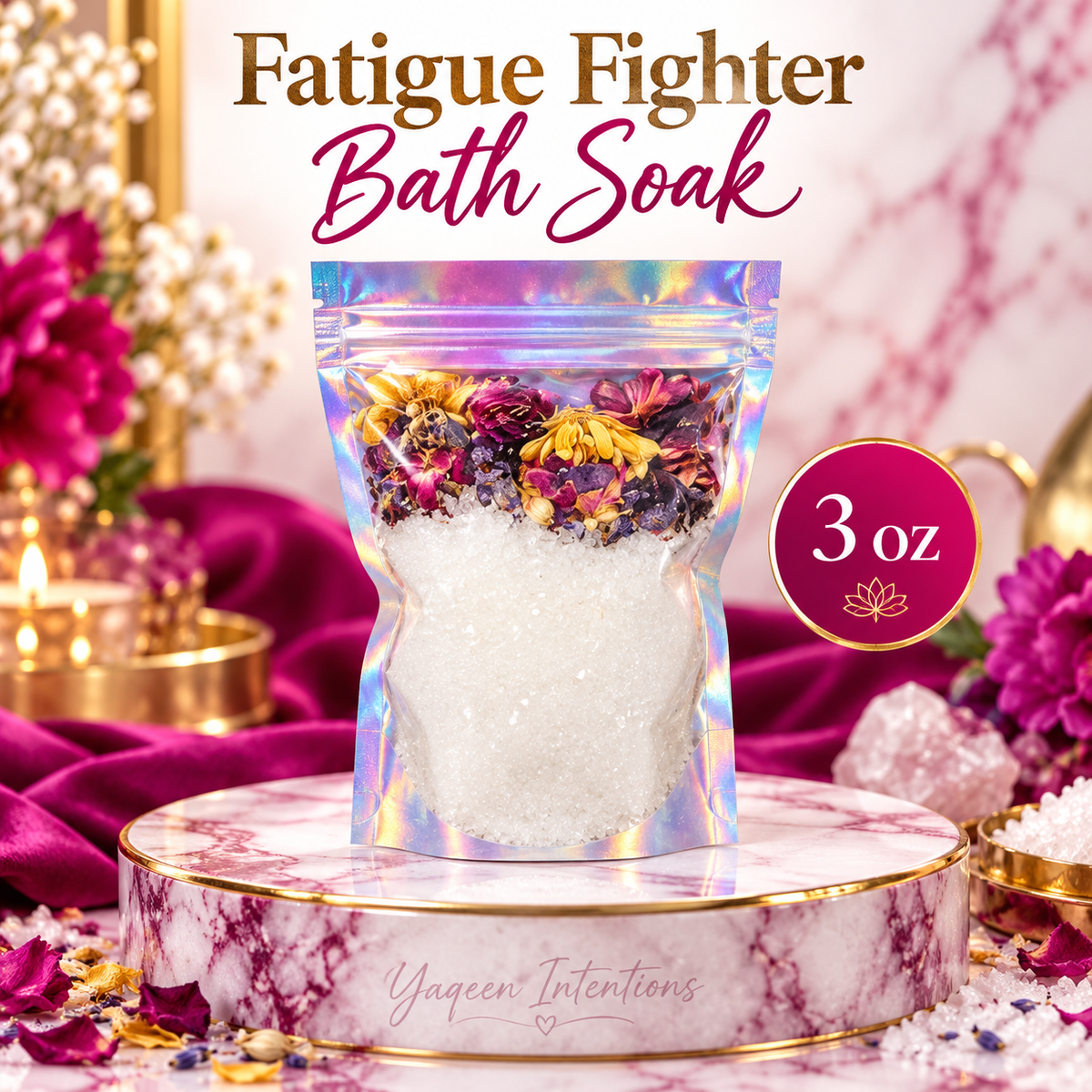 Fatigue Fighter Bath Salt for Energy and Focus