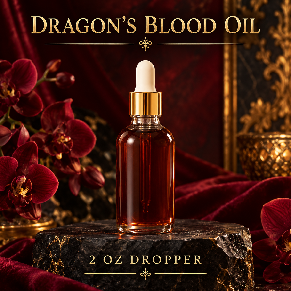 Dragon's Blood Oil for Protection Ritual Work Intensifying Spells