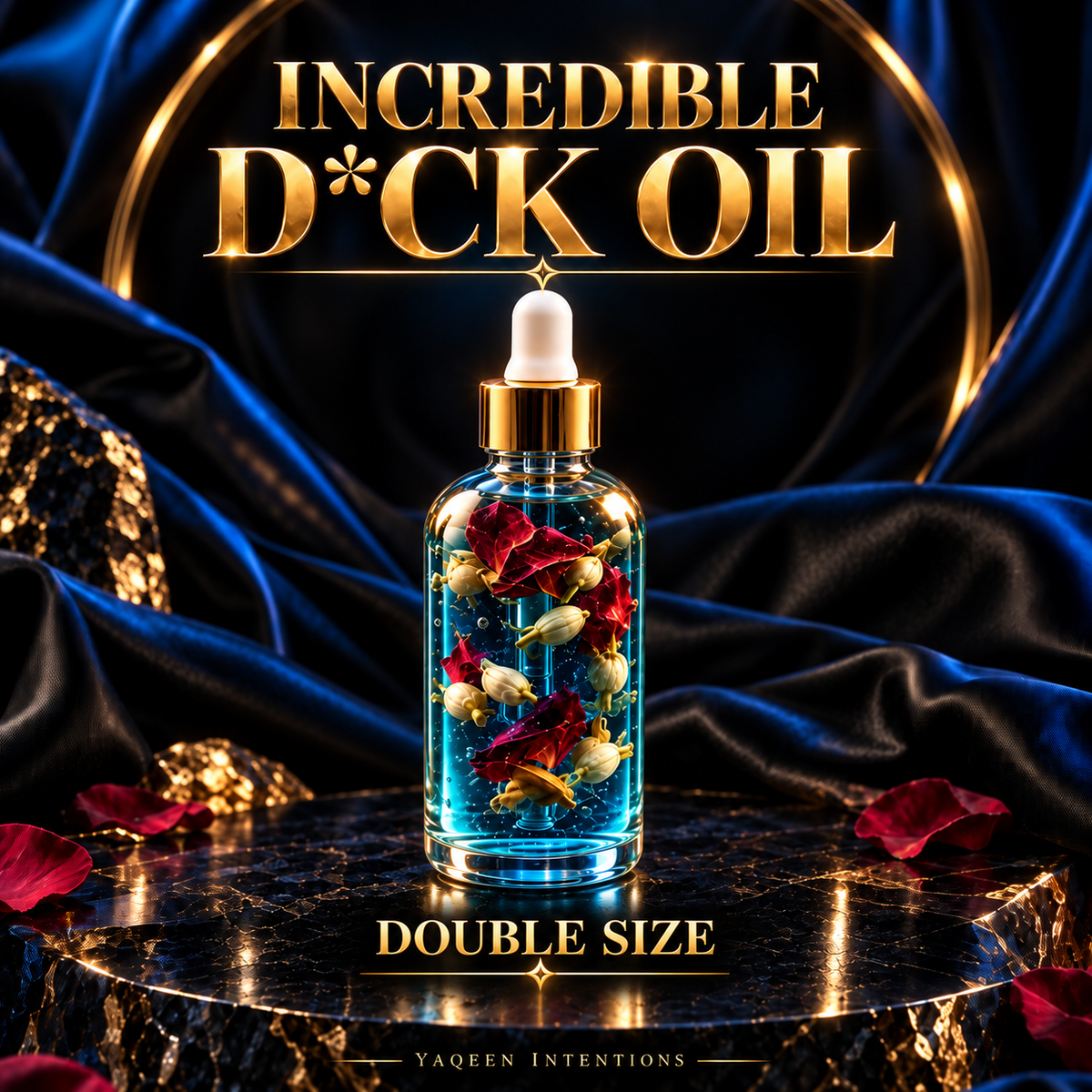 Incredible Dick Conjure Oil for Intense Chemistry and Attraction (For Men)