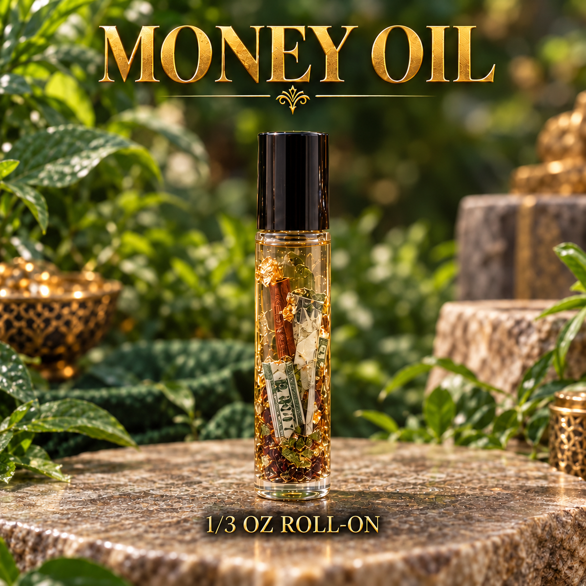 The Money Oil for Manifesting Financial Success Goals