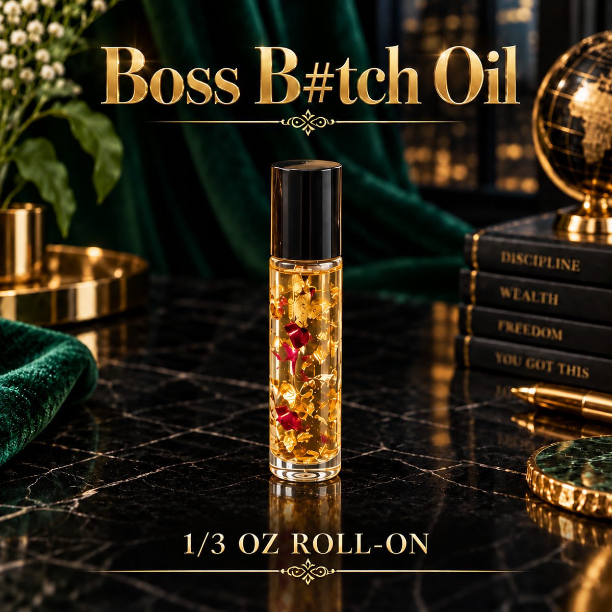 Boss Bitch Oil for Confidence and Motivation