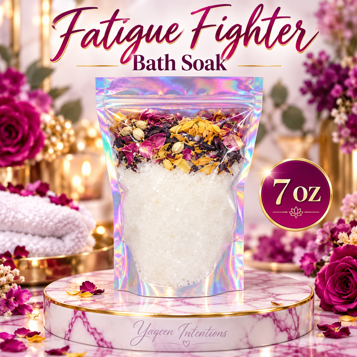 Fatigue Fighter Bath Salt for Energy and Focus