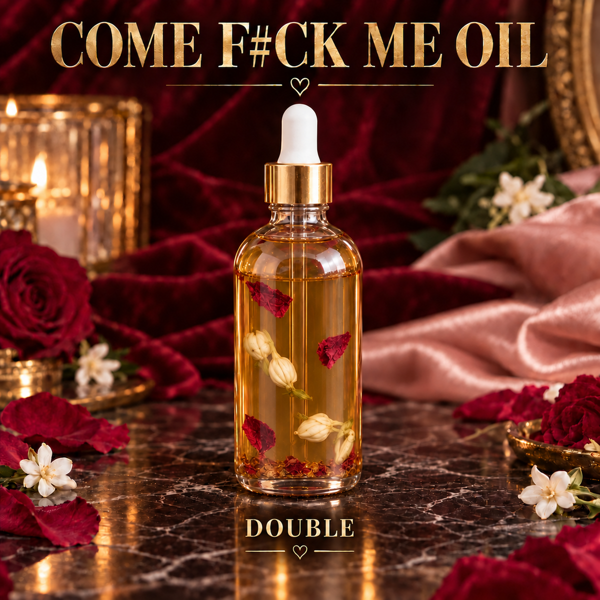 Come Fuck Me Conjure Oil for Seduction & Intimacy