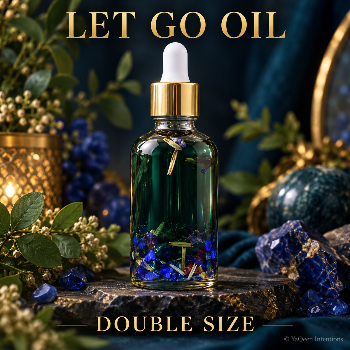 Let Go Conjure Oil for Emotional Wounds and Releasing Past Trauma