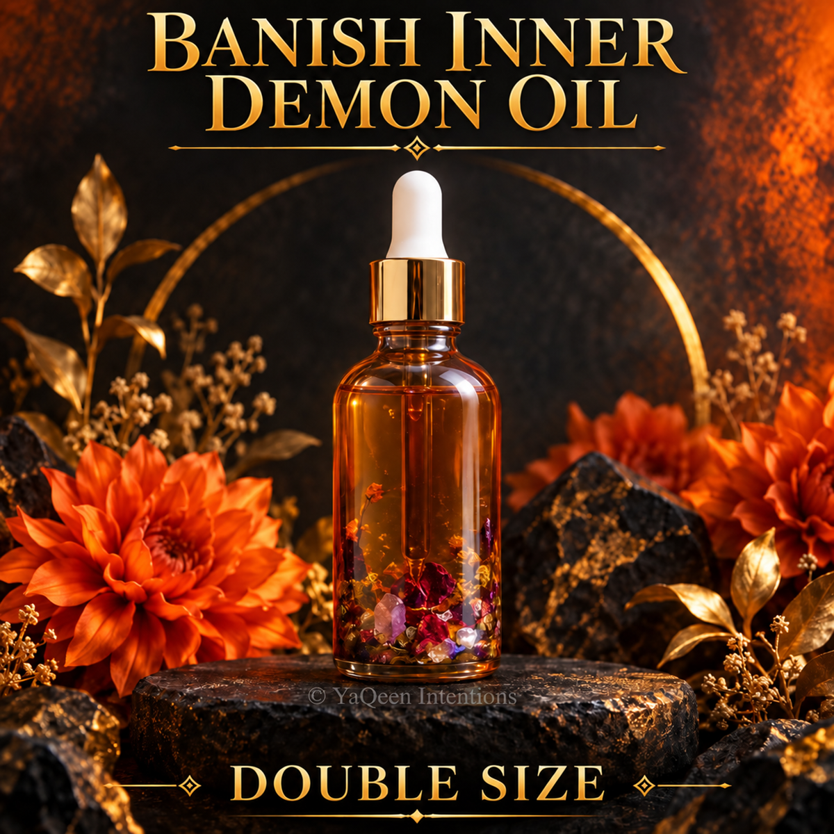 Banish Inner Demons Conjure Oil for Extreme Evil Energy Detox