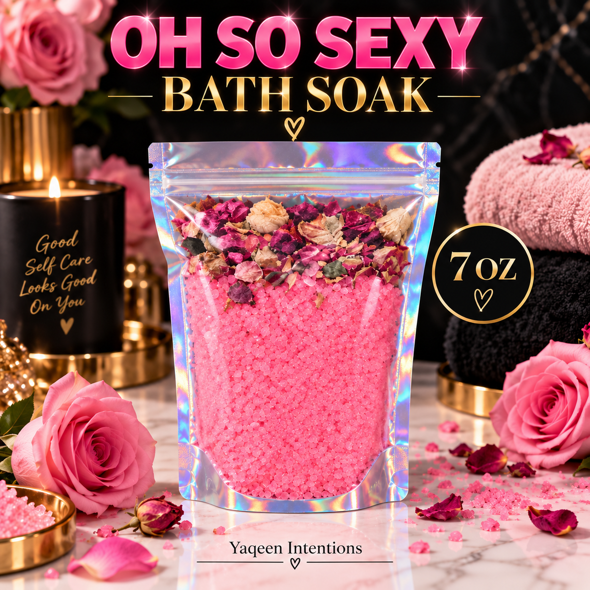 Oh So Sexy (Attraction) Bath Salt for Romance and Self Love