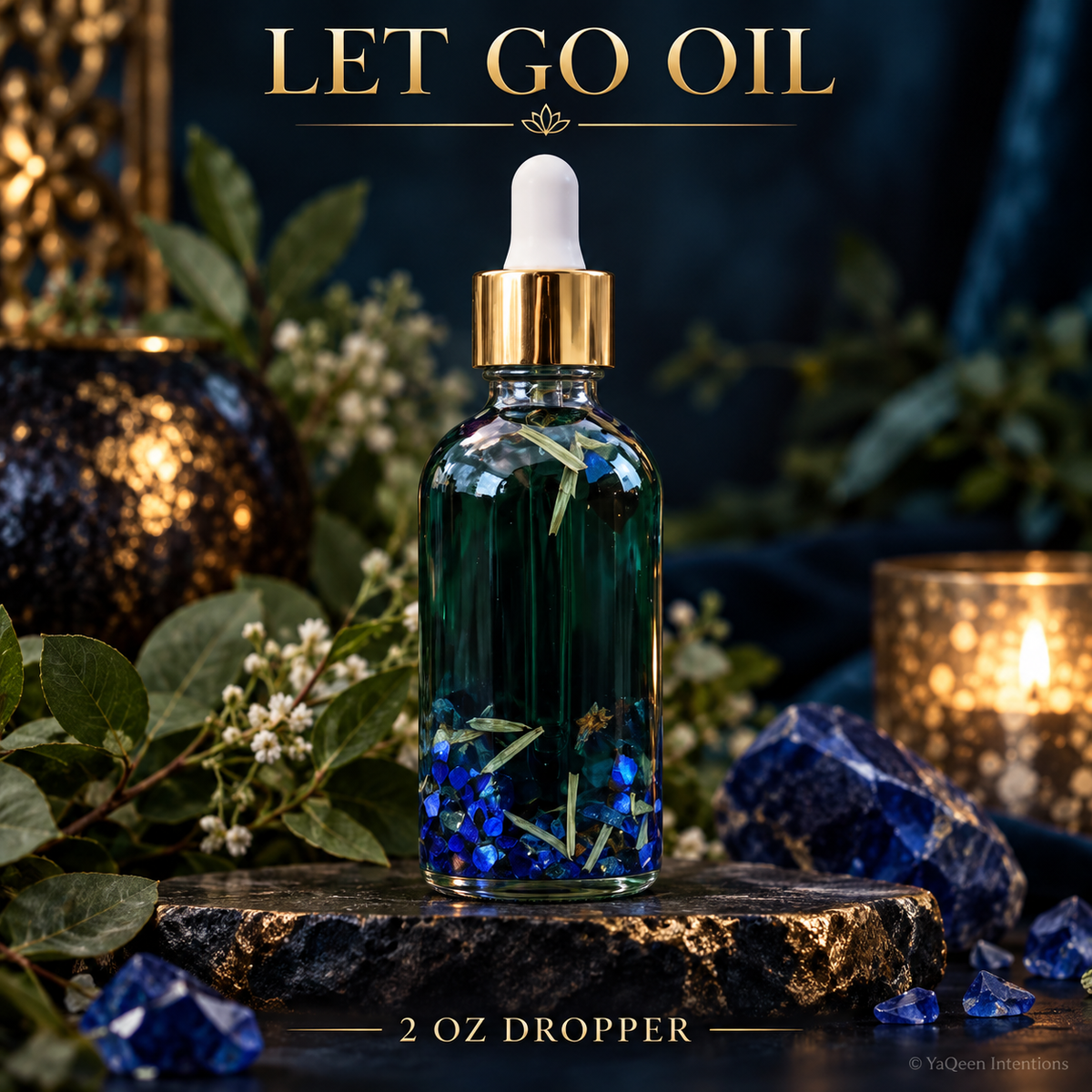 Let Go Conjure Oil for Emotional Wounds and Releasing Past Trauma