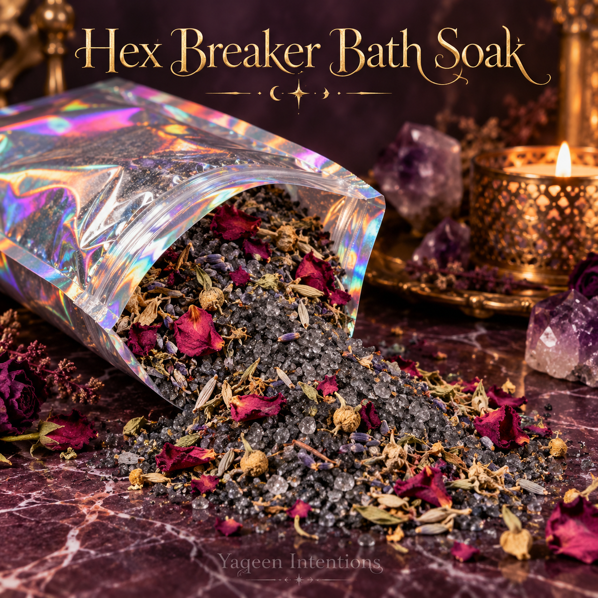 Hex Break Bath Salt for Breaking Curses Reverse Spells Protection