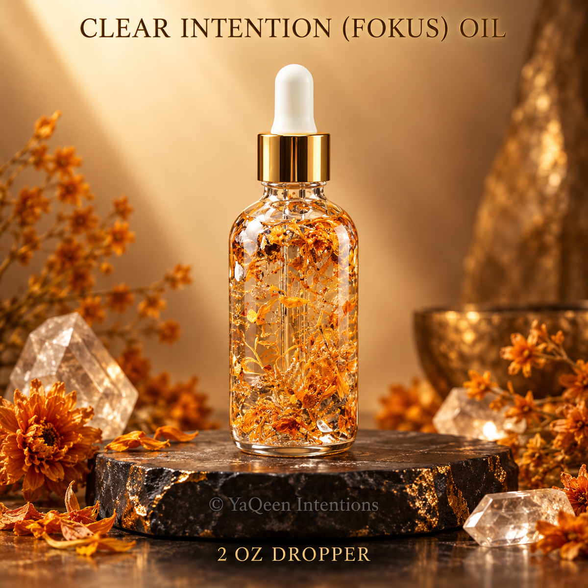 Clear Intention (Focus) Conjure Oil for Motivation and Super Intelligence