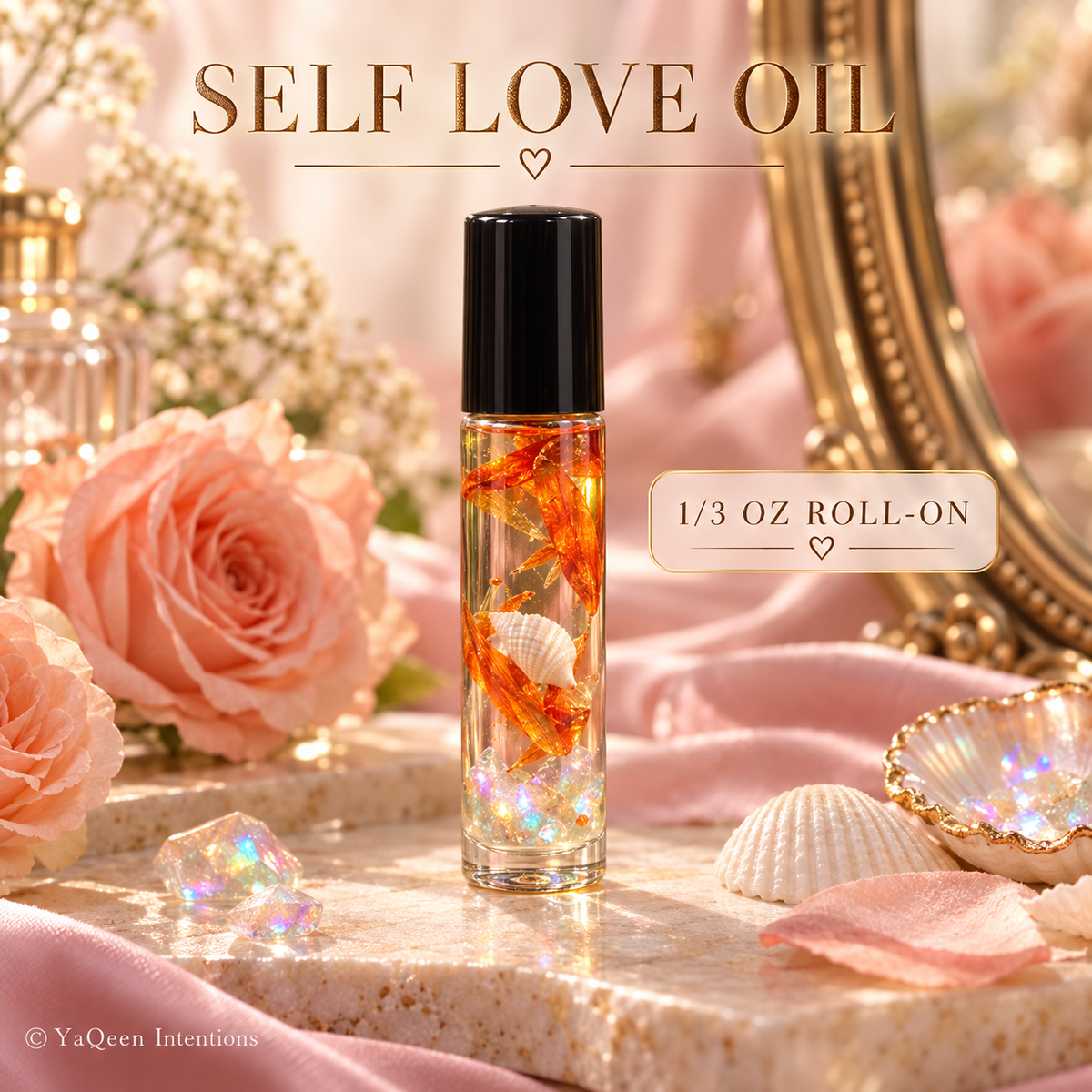 Self Love Conjure Oil for Confidence & Self Esteem Healing