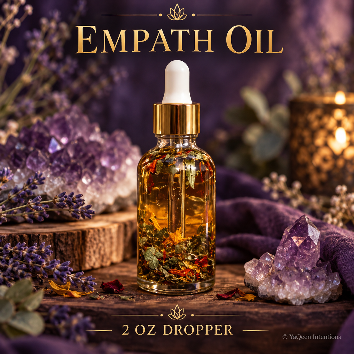 Empath Conjure Oil for Protection Shielding Aura