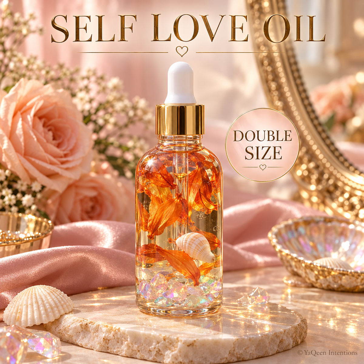 Self Love Conjure Oil for Confidence & Self Esteem Healing