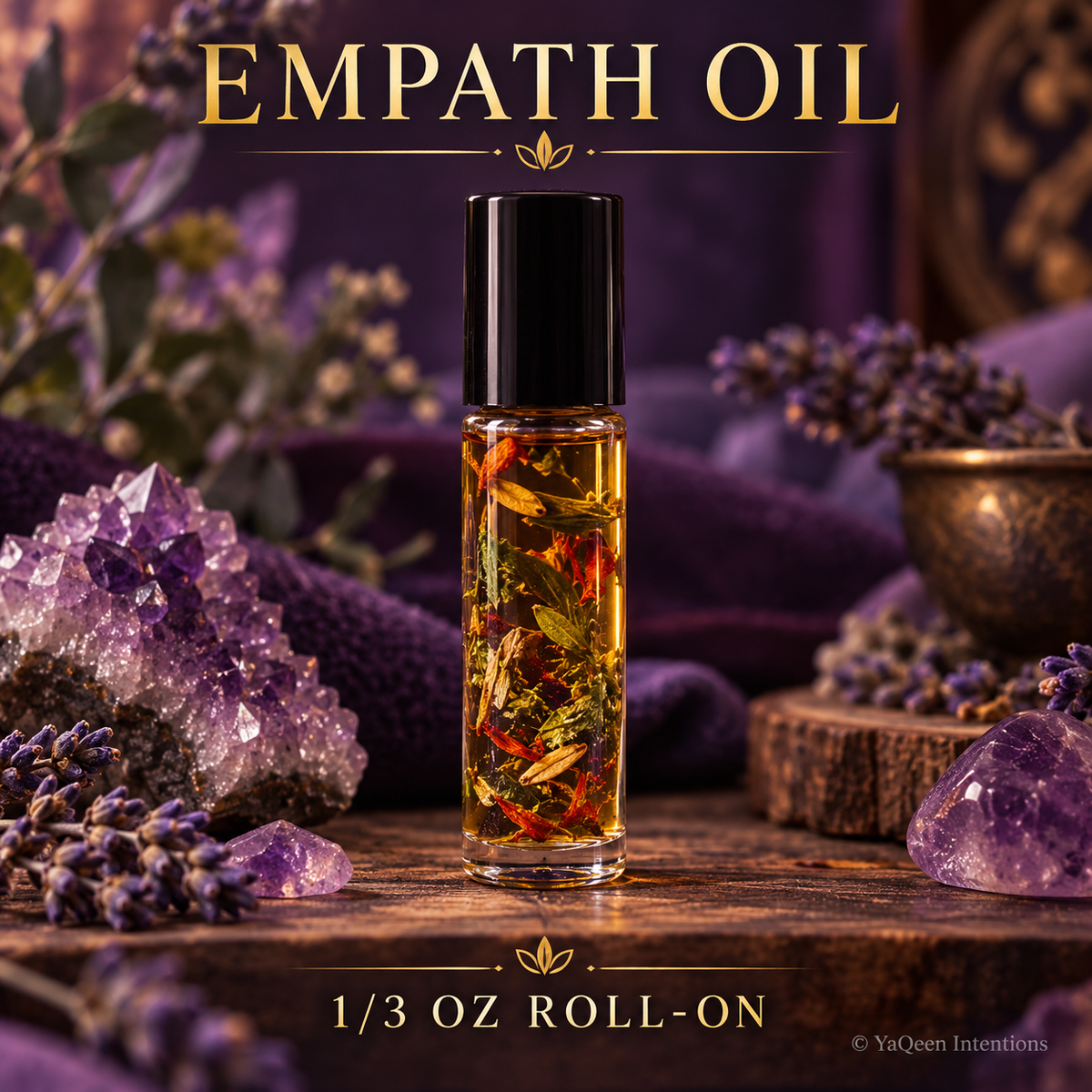 Empath Conjure Oil for Protection Shielding Aura