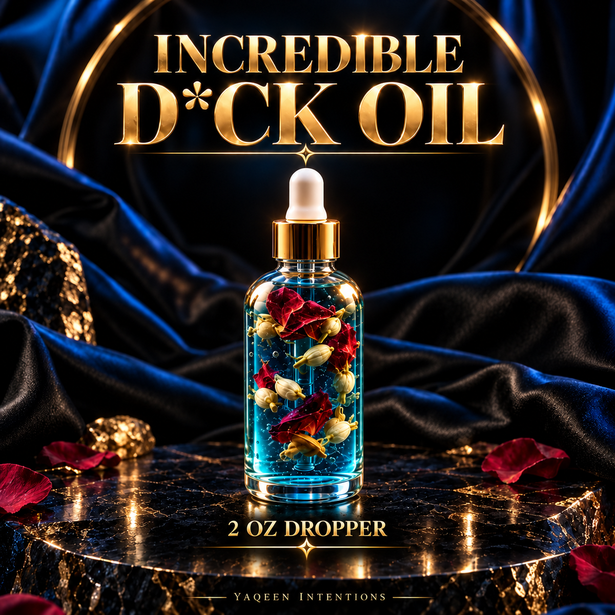 Incredible Dick Conjure Oil for Intense Chemistry and Attraction (For Men)