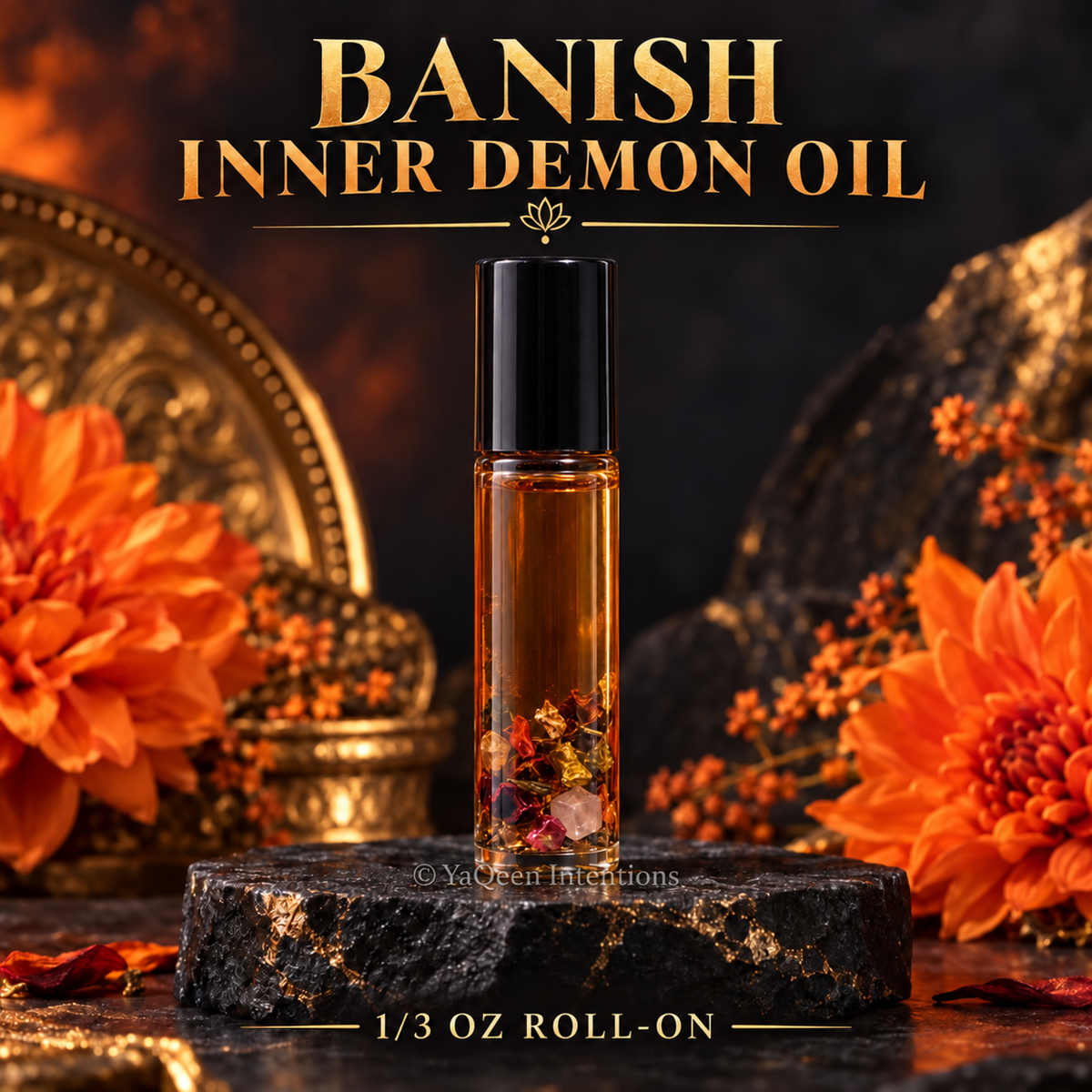 Banish Inner Demons Conjure Oil for Extreme Evil Energy Detox