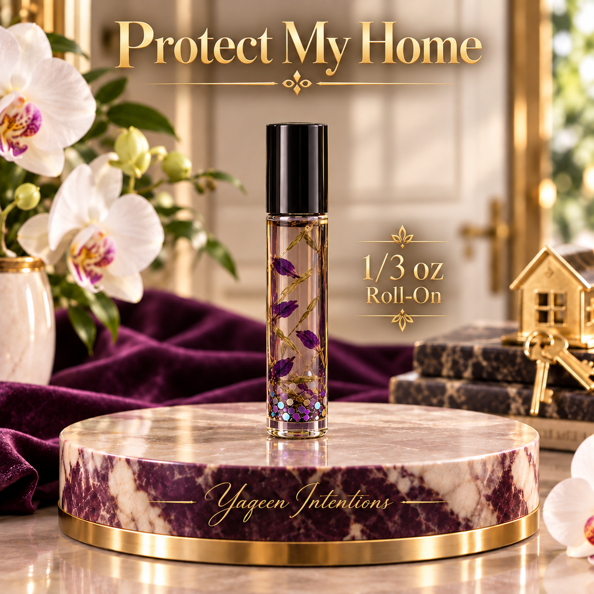 Protect My Home Conjure Oil for Shielding Evil Cleansing Dark Energy