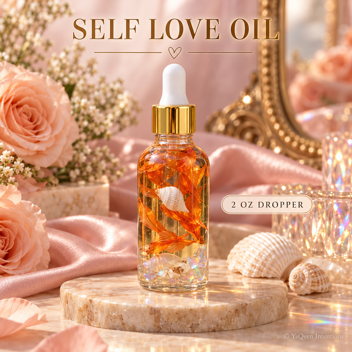 Self Love Conjure Oil for Confidence & Self Esteem Healing