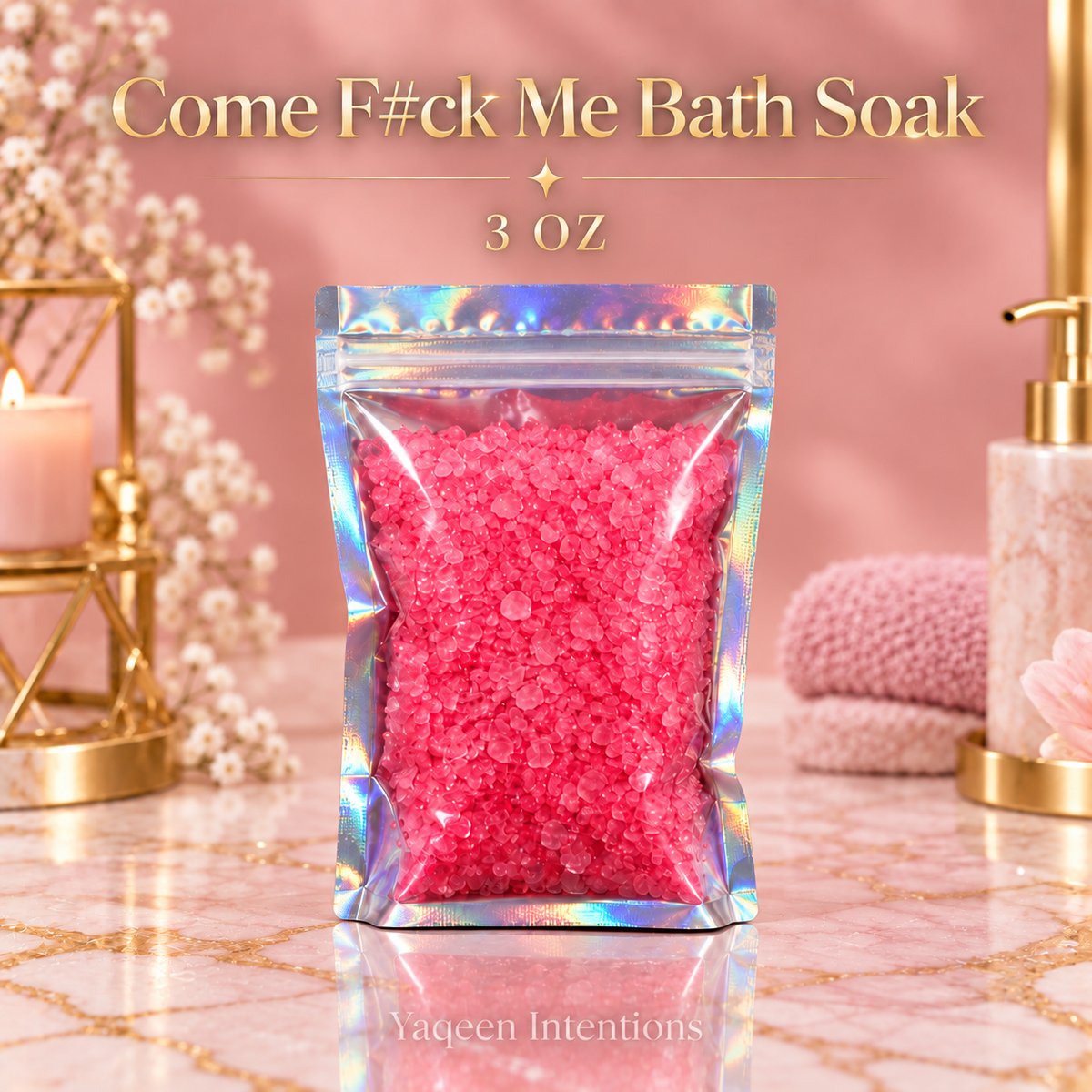 Come Fck Me Bath Salt for Seduction & Attraction
