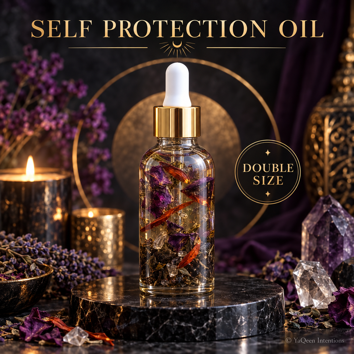Self-Protection Conjure Oil for Shielding Spirit From Evil