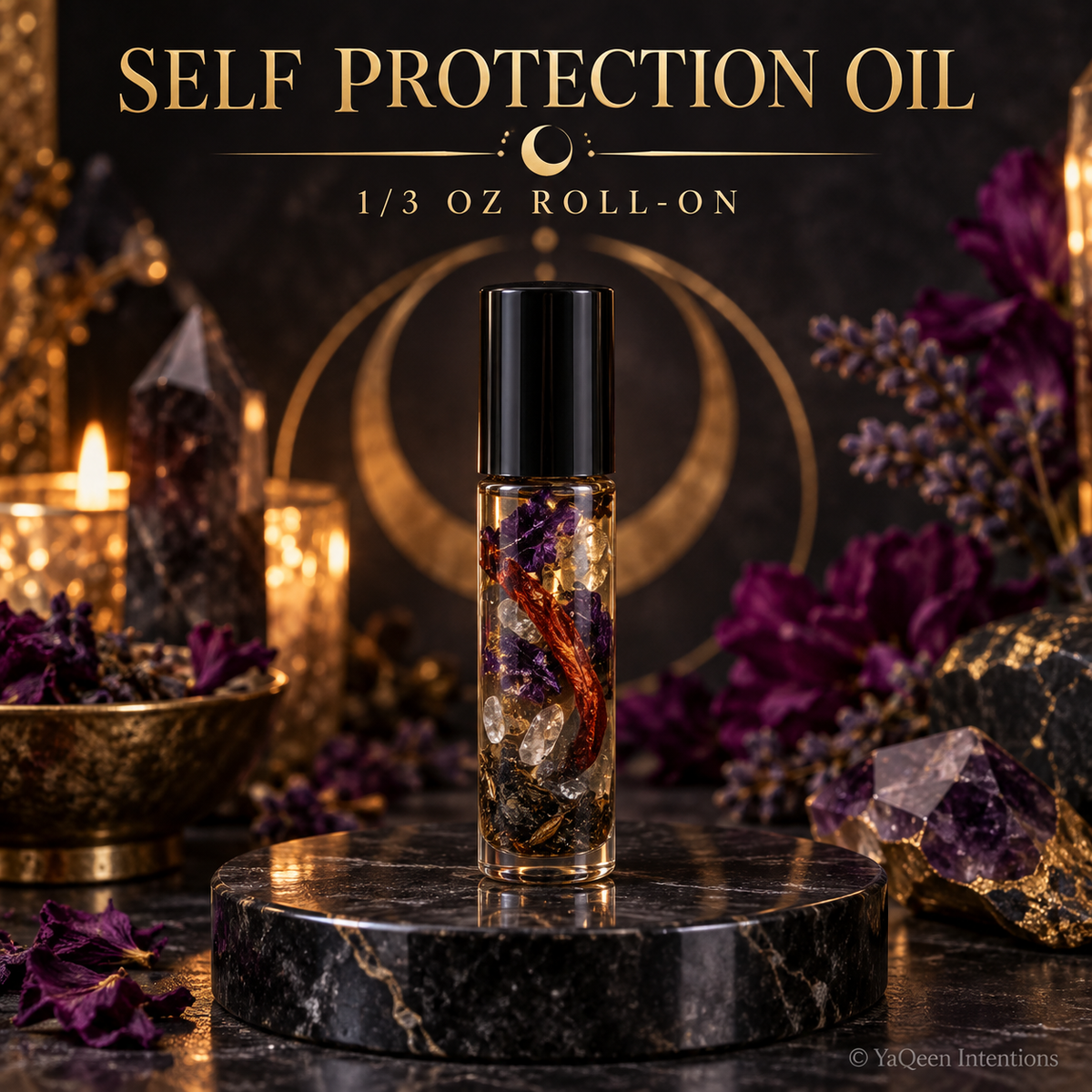 Self-Protection Conjure Oil for Shielding Spirit From Evil