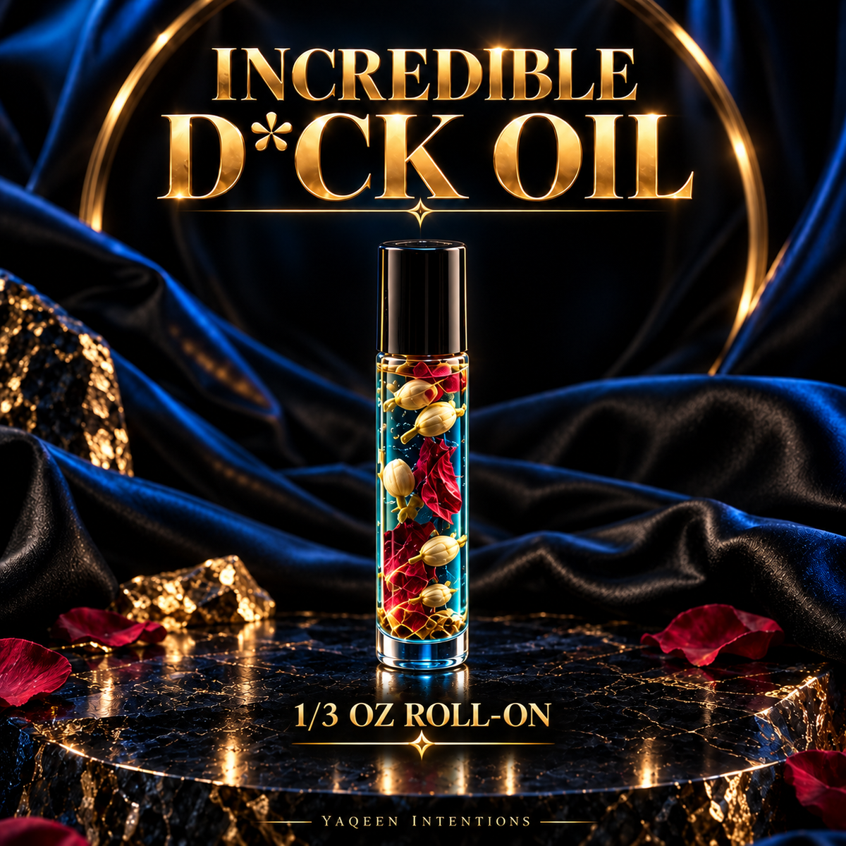 Incredible Dick Conjure Oil for Intense Chemistry and Attraction (For Men)