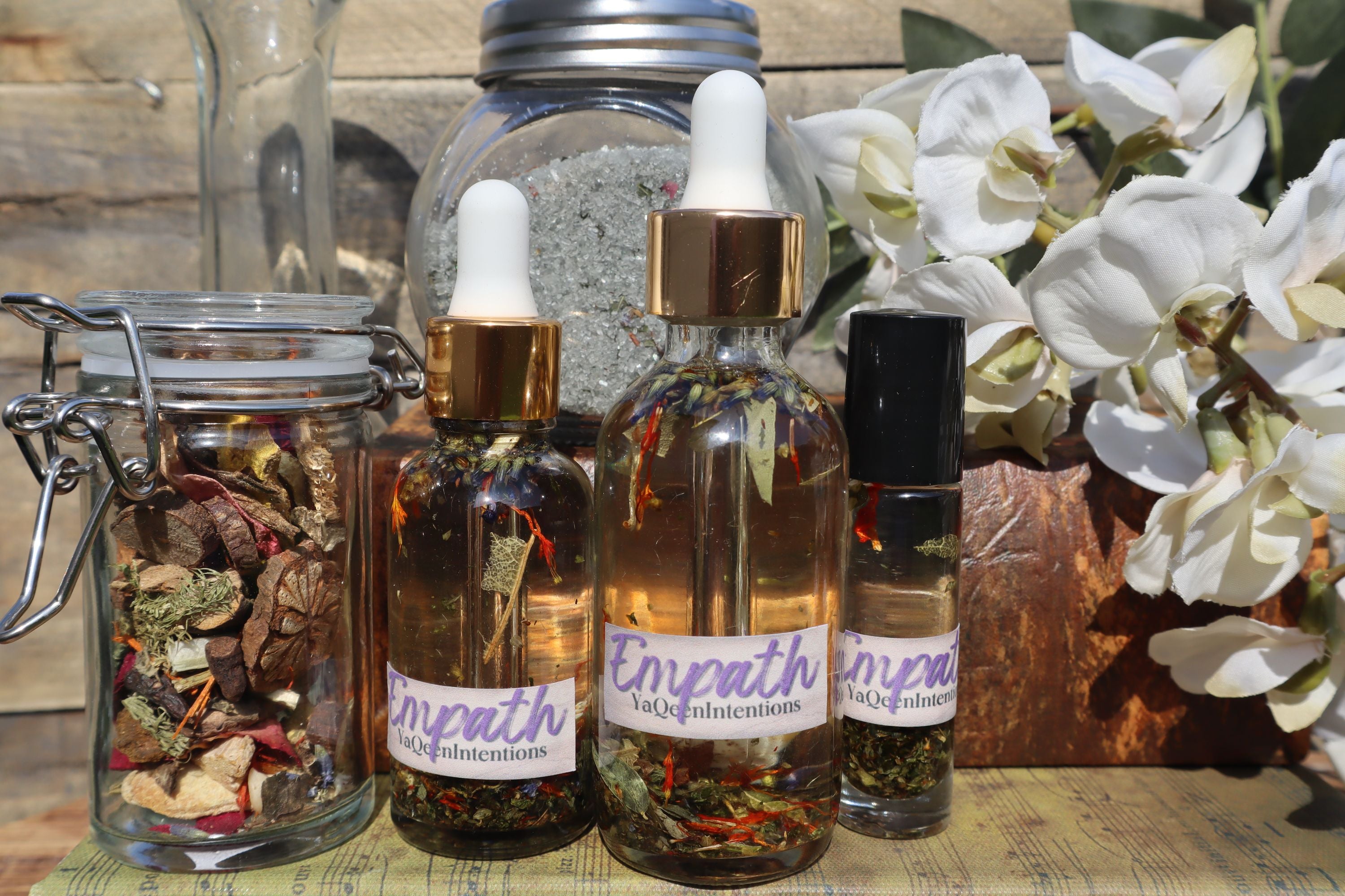 Empath Conjure Oil for Protection Shielding Aura