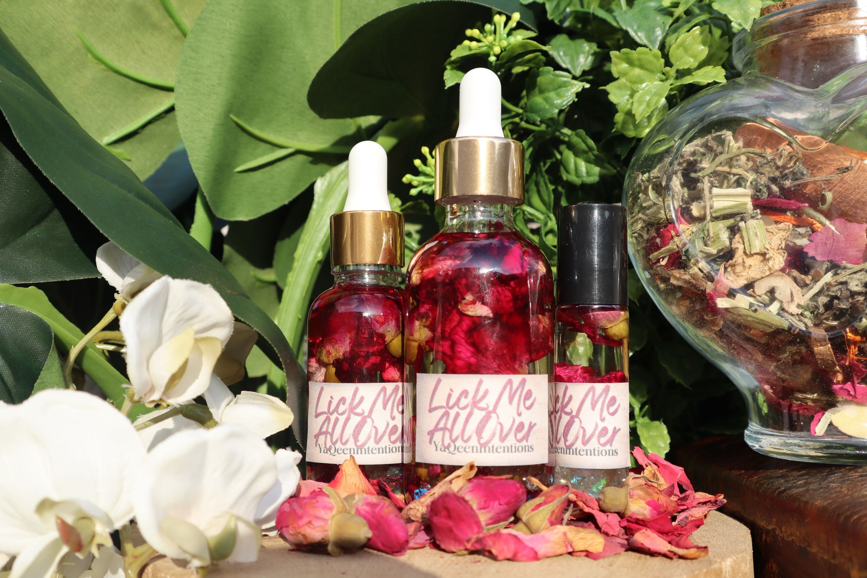 Lick Me All Over Conjure Oil for Passion and Deep Attraction