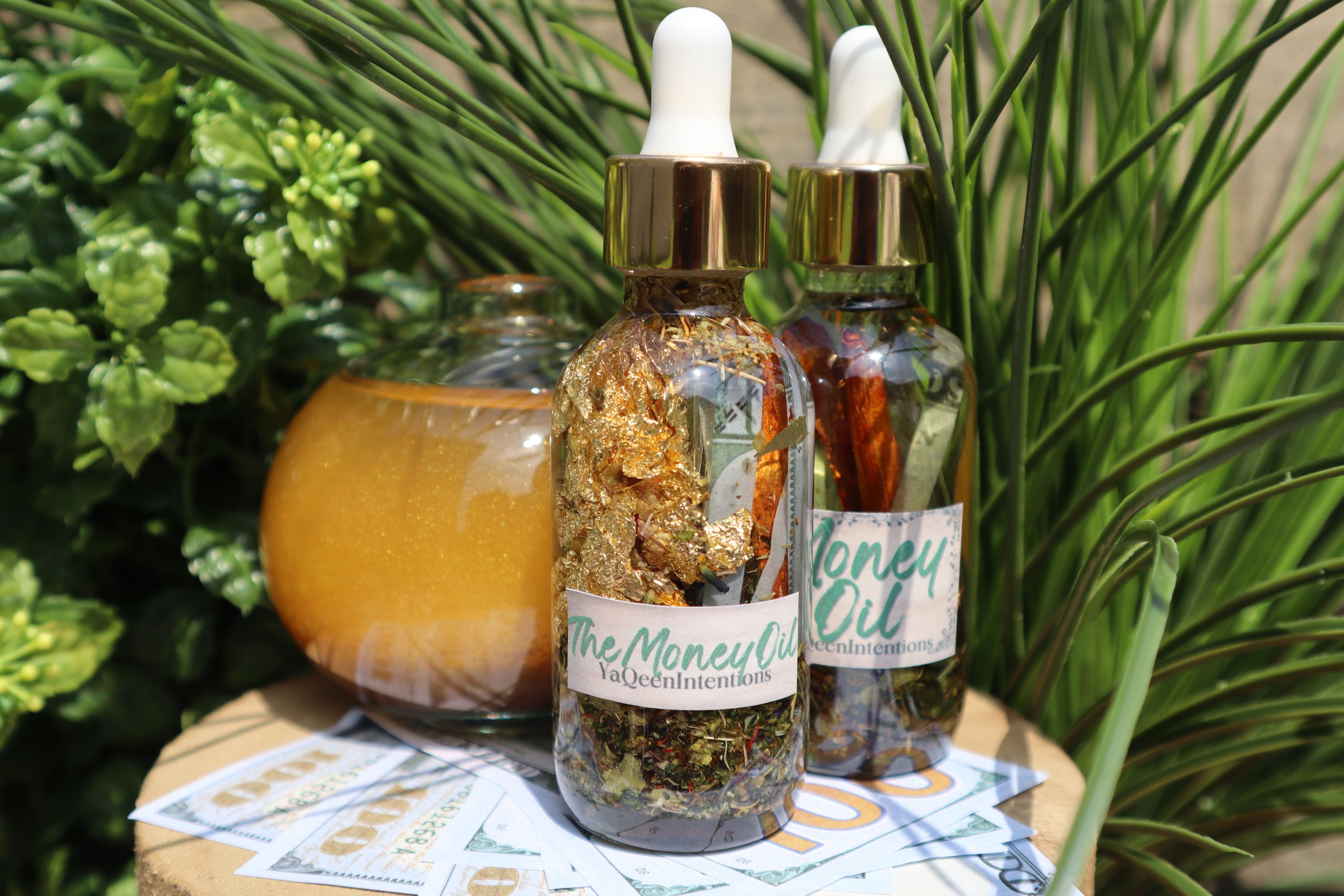 The Money Oil for Manifesting Financial Success Goals