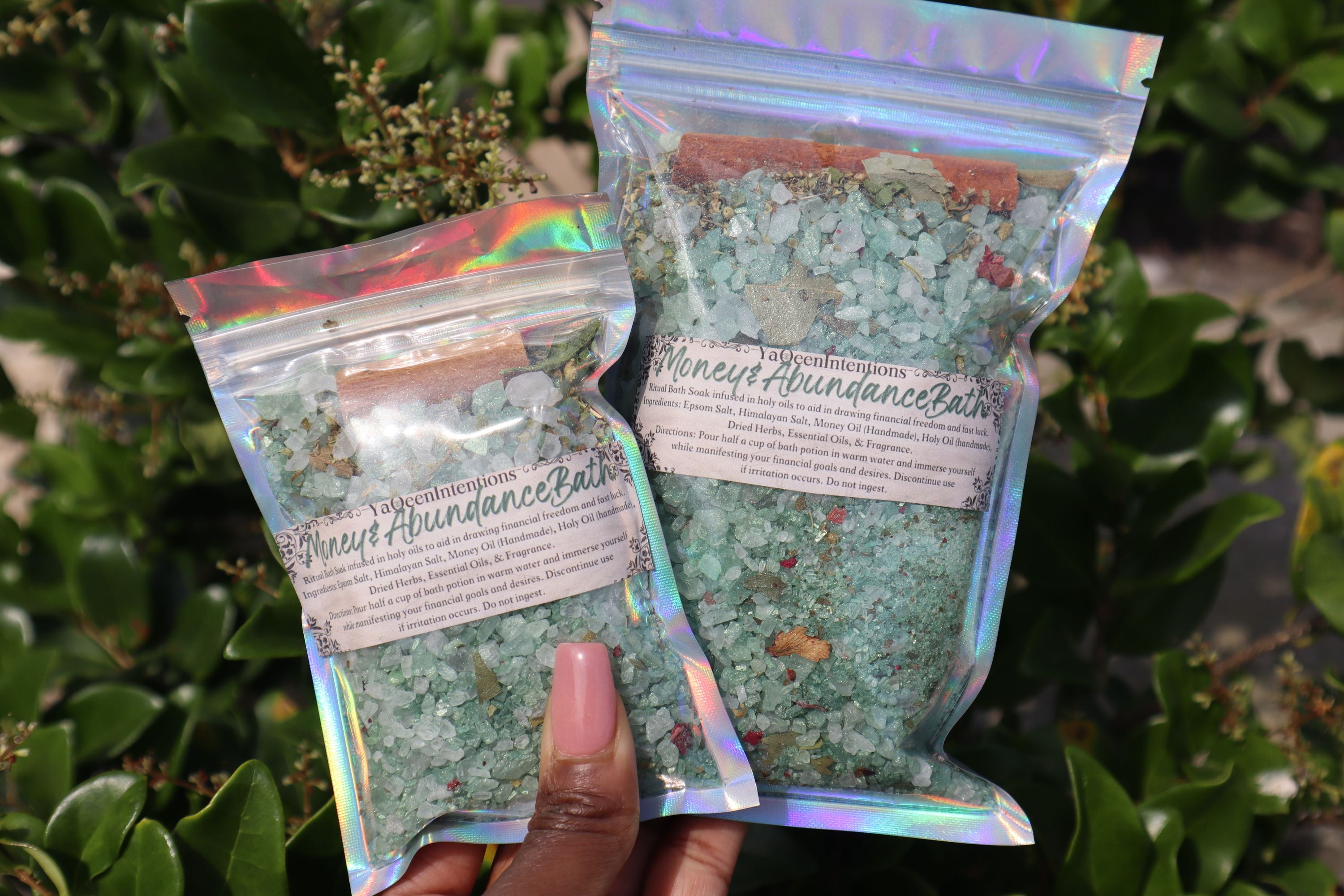 Money Abundance Bath Potion for Abundance and Financial Prosperity