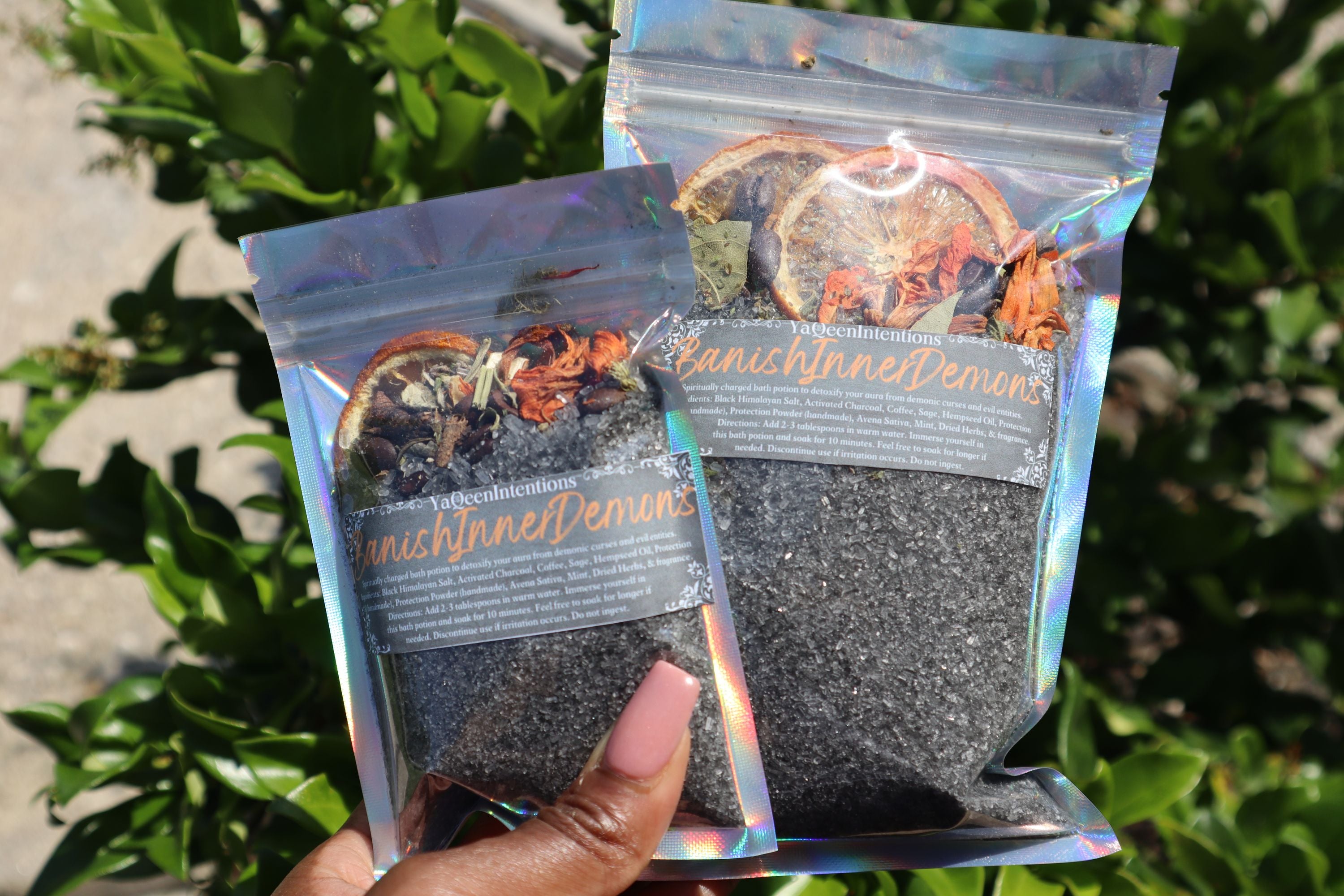 Banish Inner Demons Bath Potion for Extreme Energy Detox