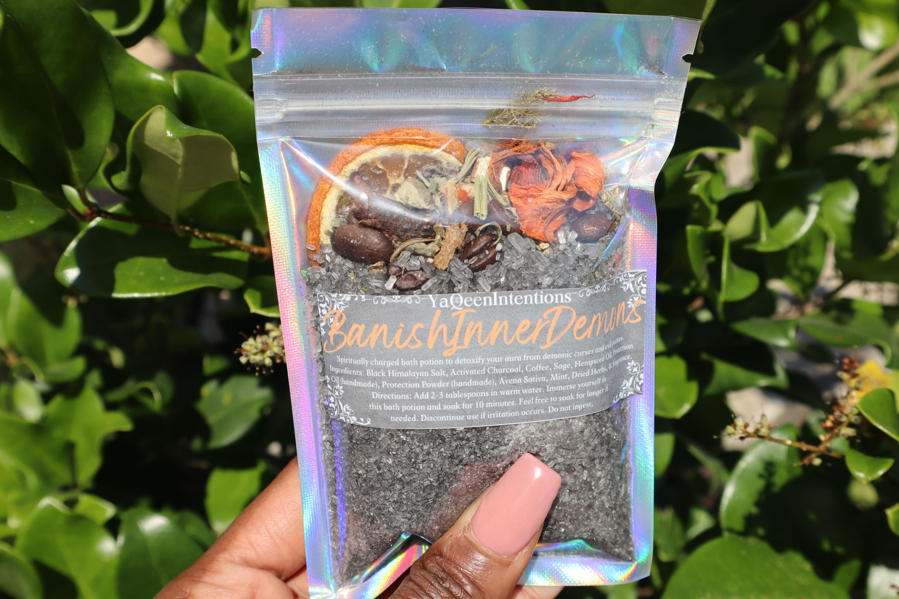Banish Inner Demons Bath Potion for Extreme Energy Detox