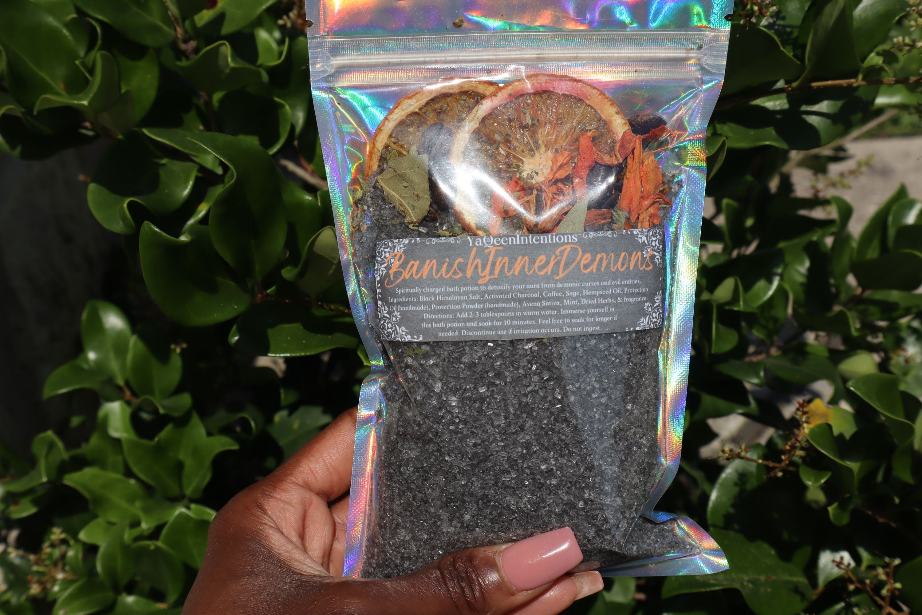 Banish Inner Demons Bath Potion for Extreme Energy Detox