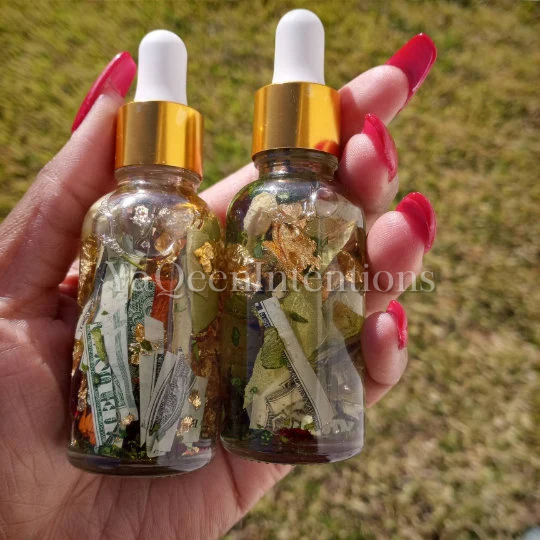 The Money Oil for Manifesting Financial Success Goals